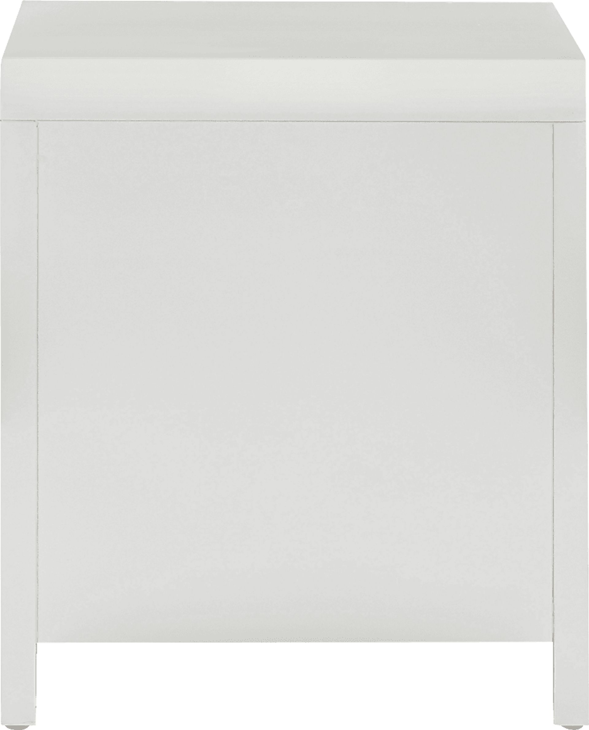 Britnie White Nightstand - Image 5
