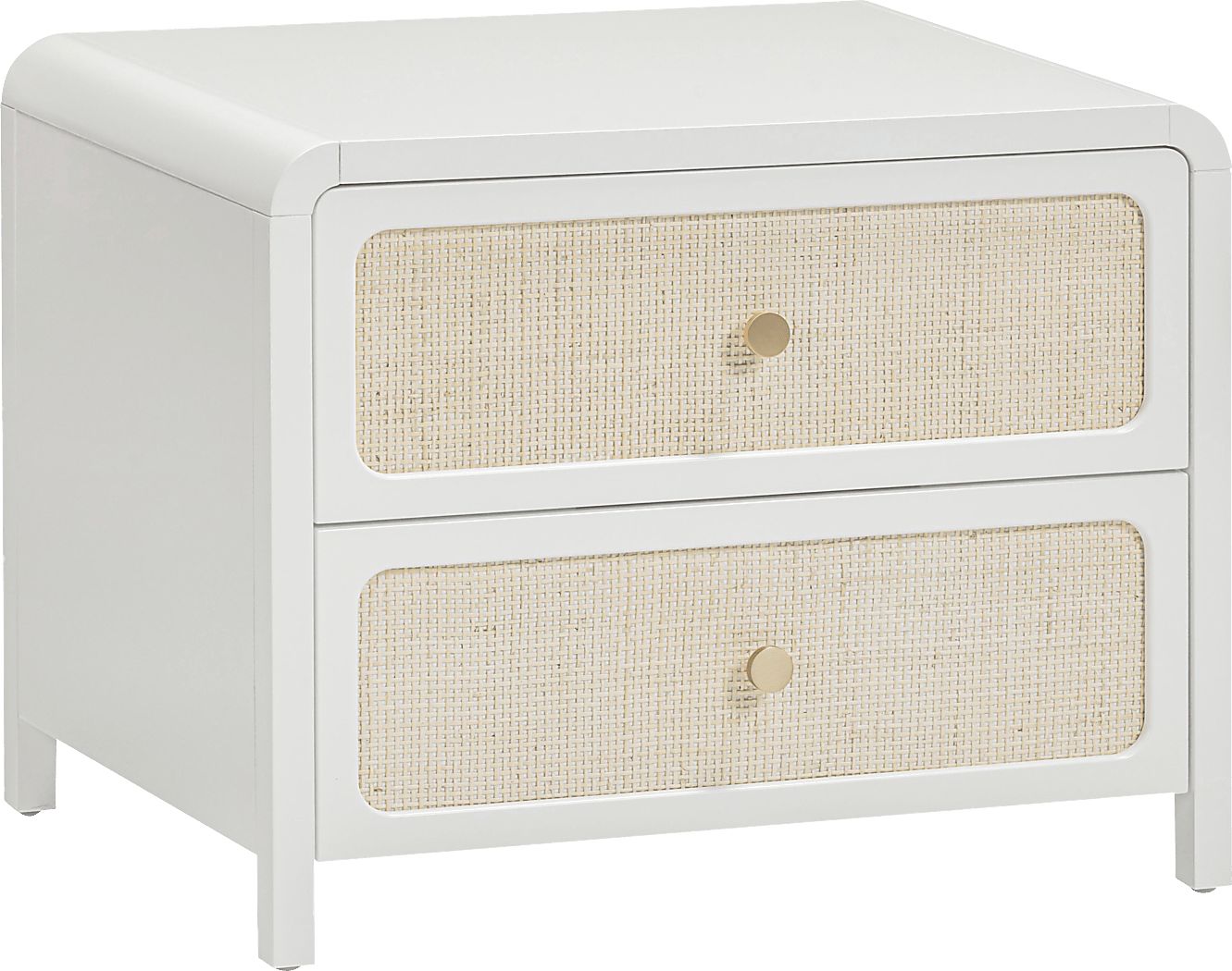 Britnie White Nightstand