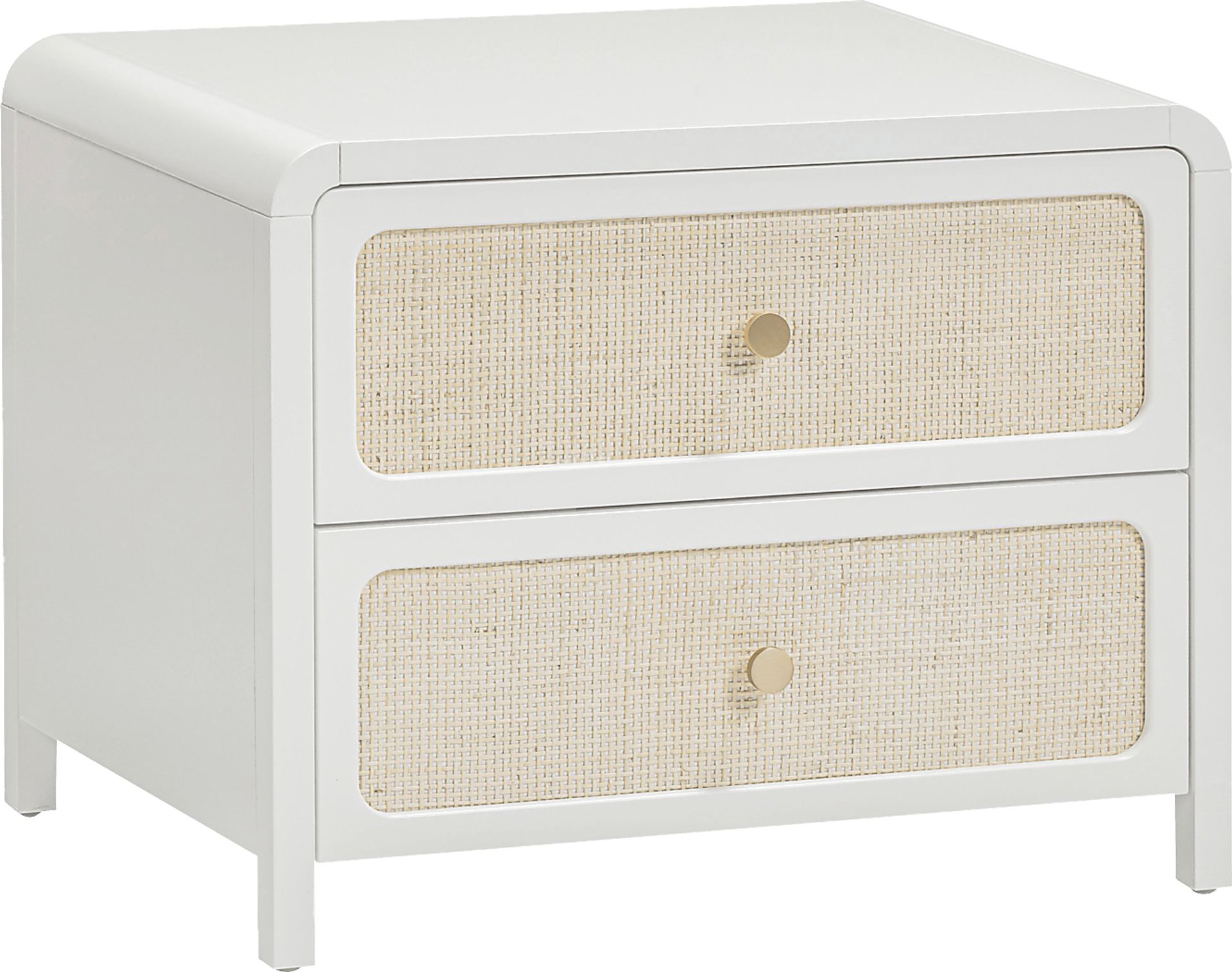 Britnie White Nightstand - Image 1