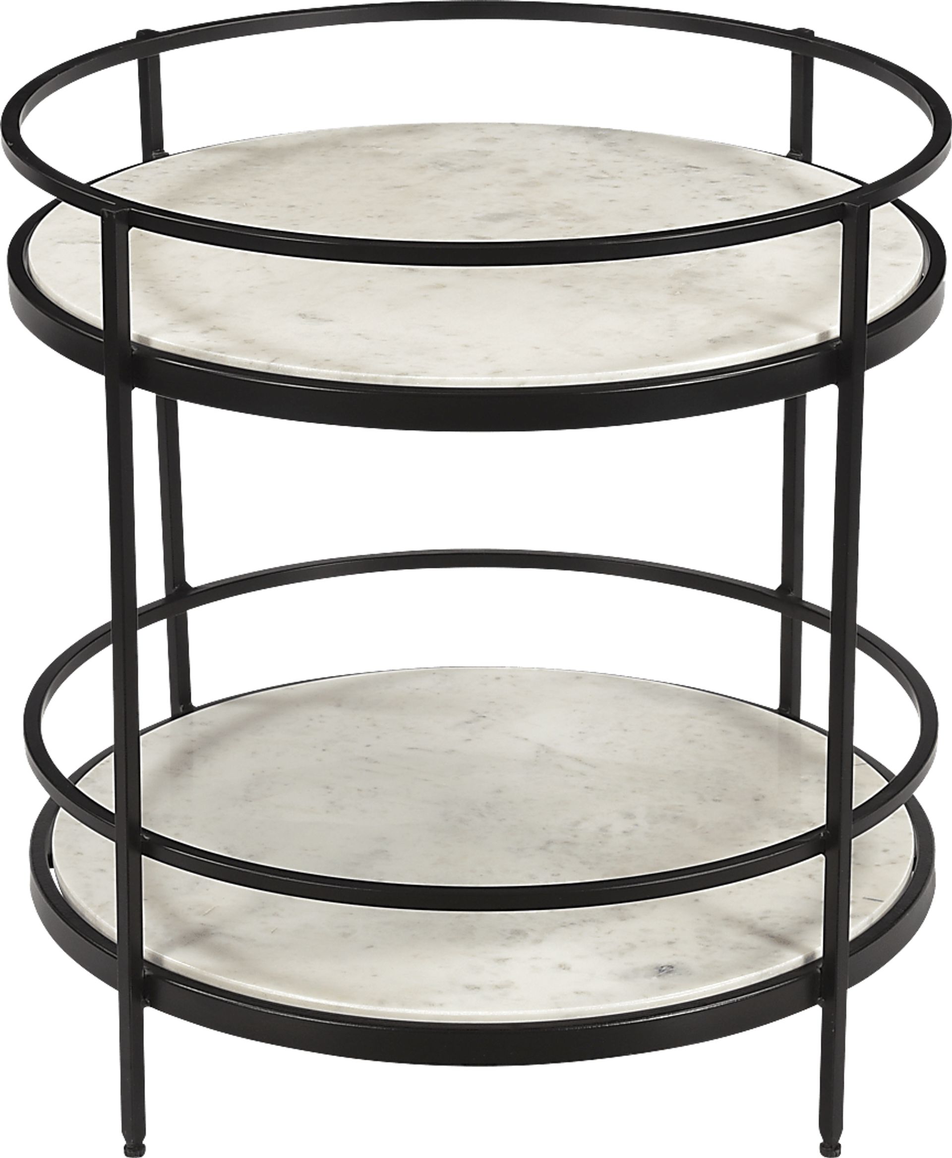 Britoak Black Accent Table - Image 3