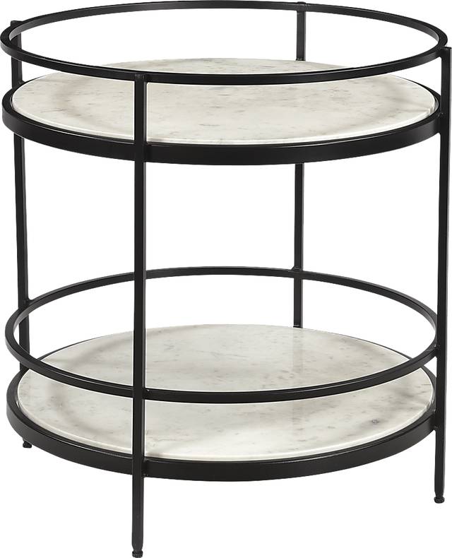 Britoak Black Accent Table - Thumbnail - Image 1