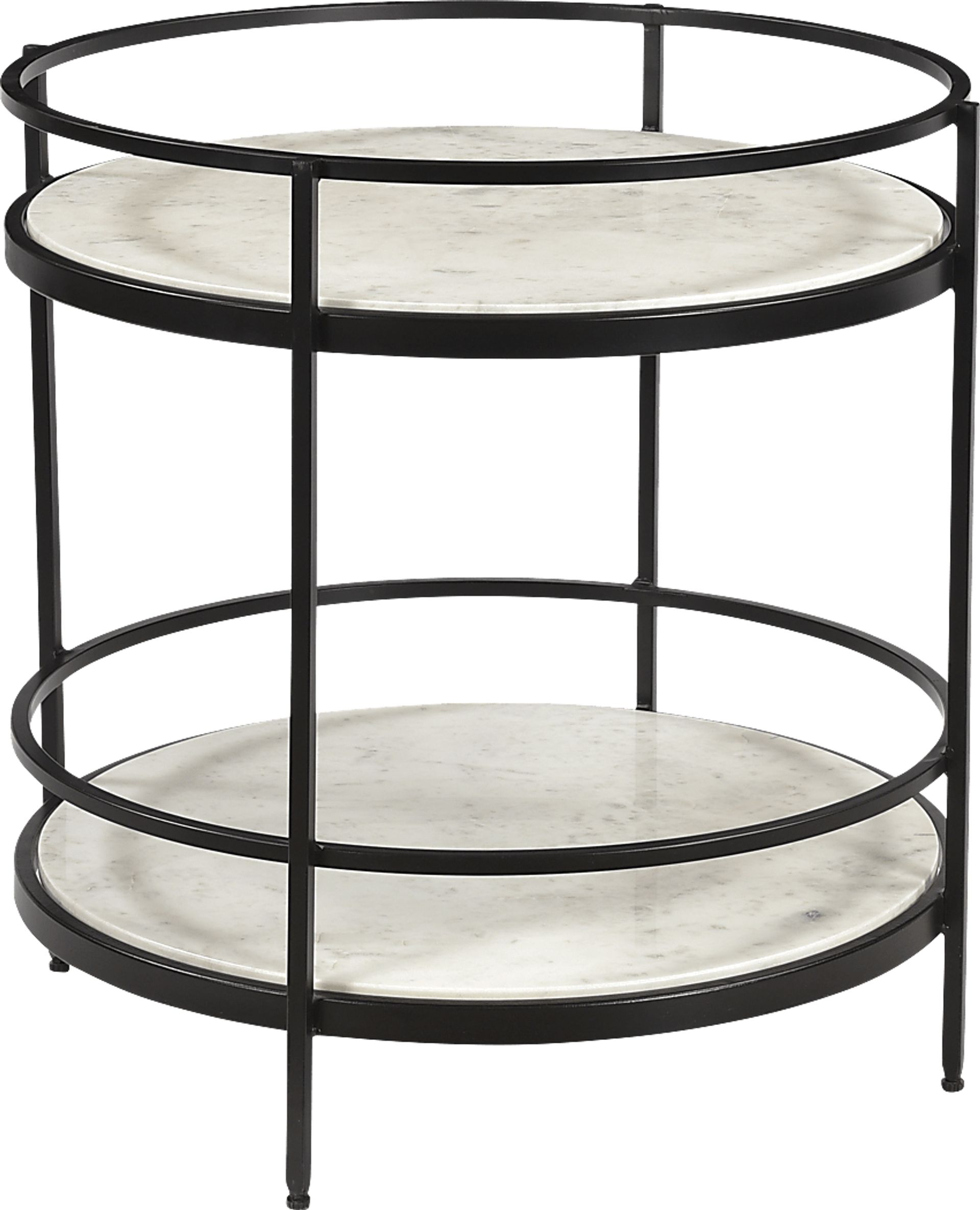 Britoak Black Accent Table - Image 1