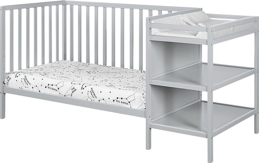 Kids Brittinger Gray Crib Combo