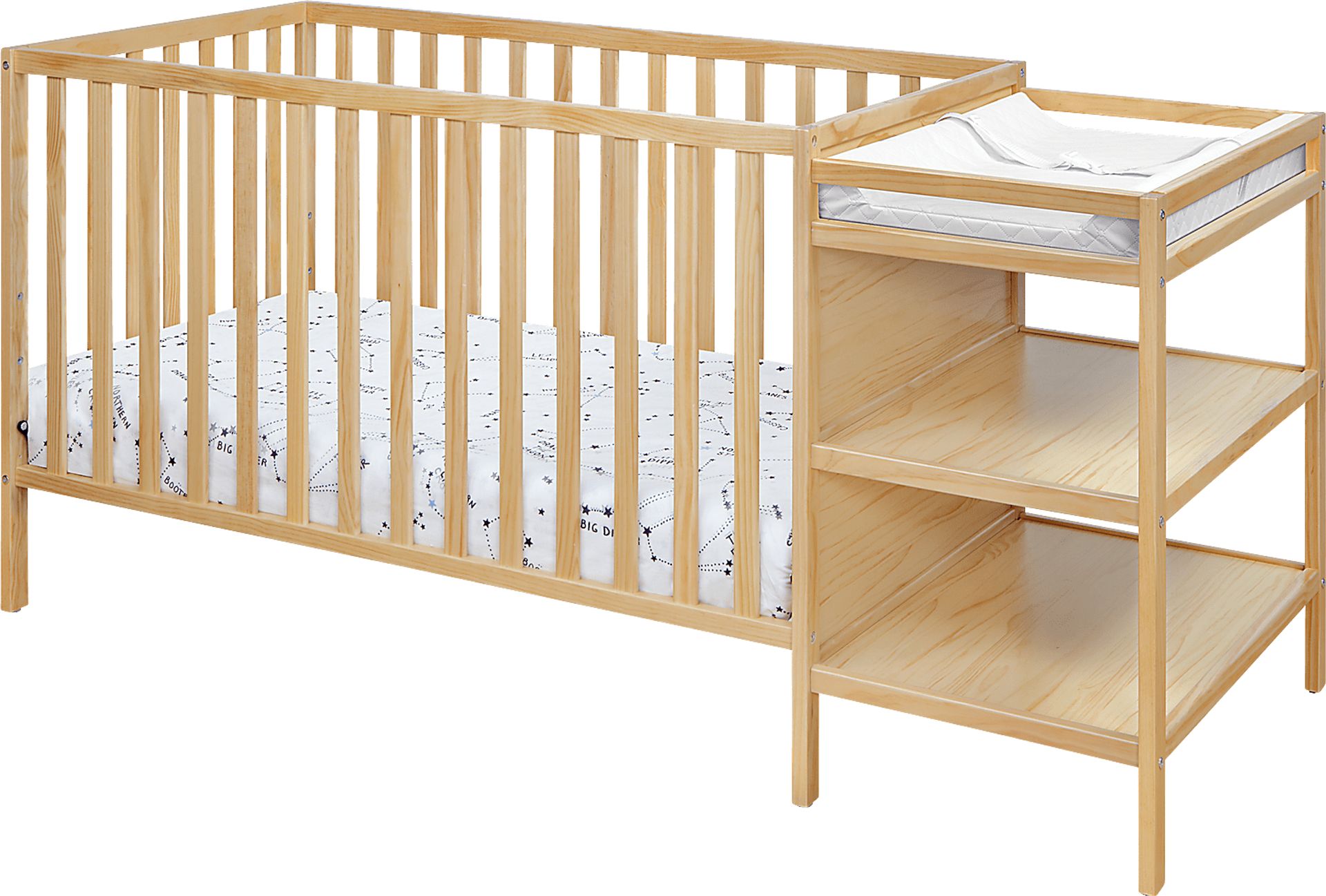 Kids Brittinger Natural Crib Combo - Image 1