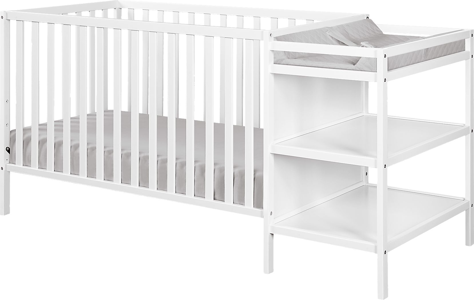 Kids Brittinger White Crib Combo