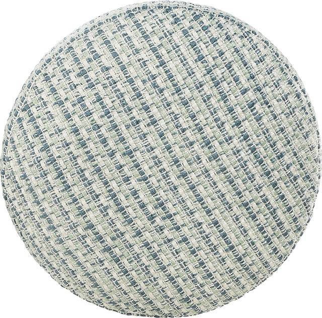 Briville Blue/Green Indoor/Outdoor Pouf - Thumbnail - Image 4
