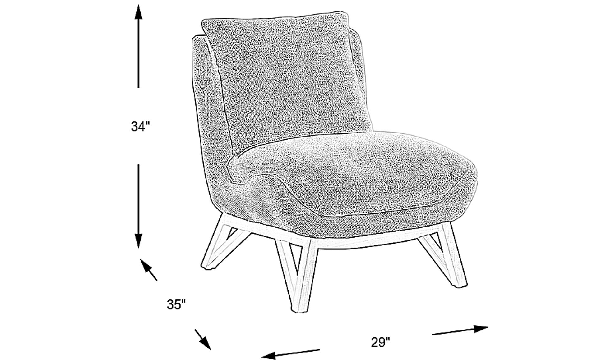Dimension Image. Please refer to the Dimension Tab on this page for dimension details.