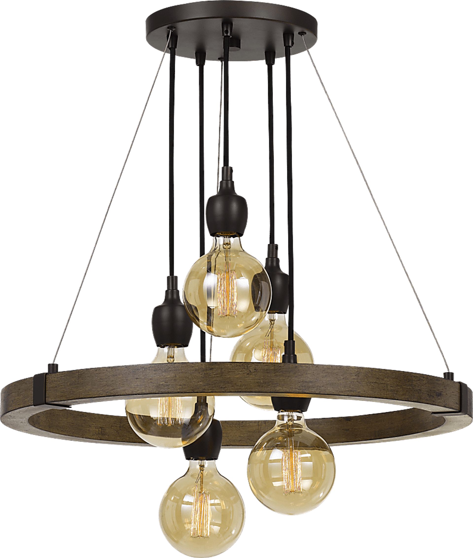Brixworth Brown Small Chandelier - Image 1