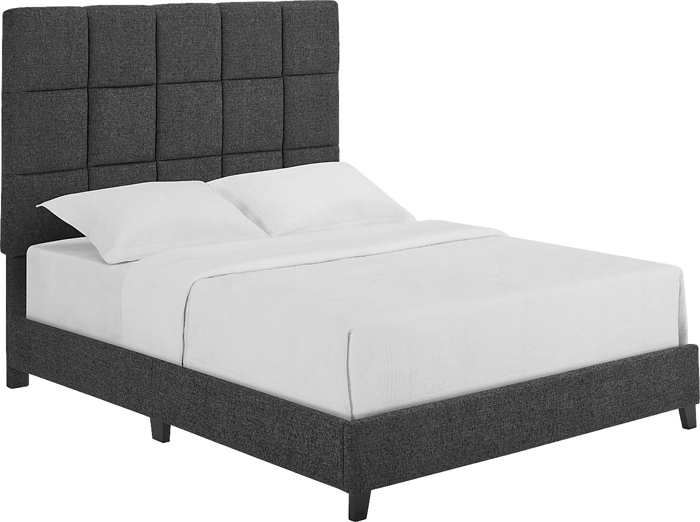 Briya Gray Queen Upholstered Bed