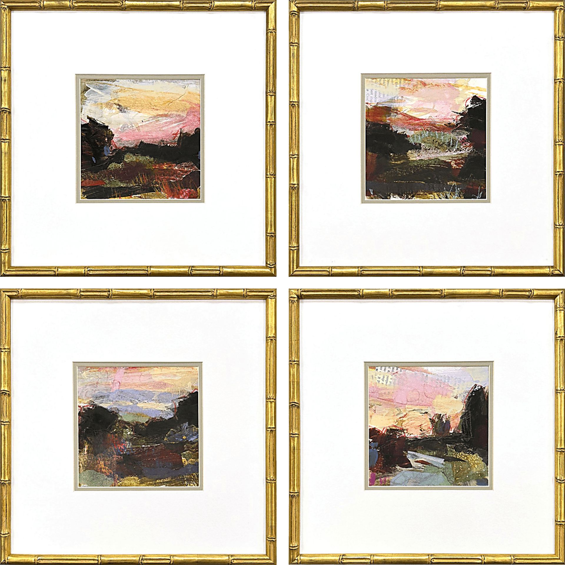 Briyan Green Artwork, Set of 4 - Image 1