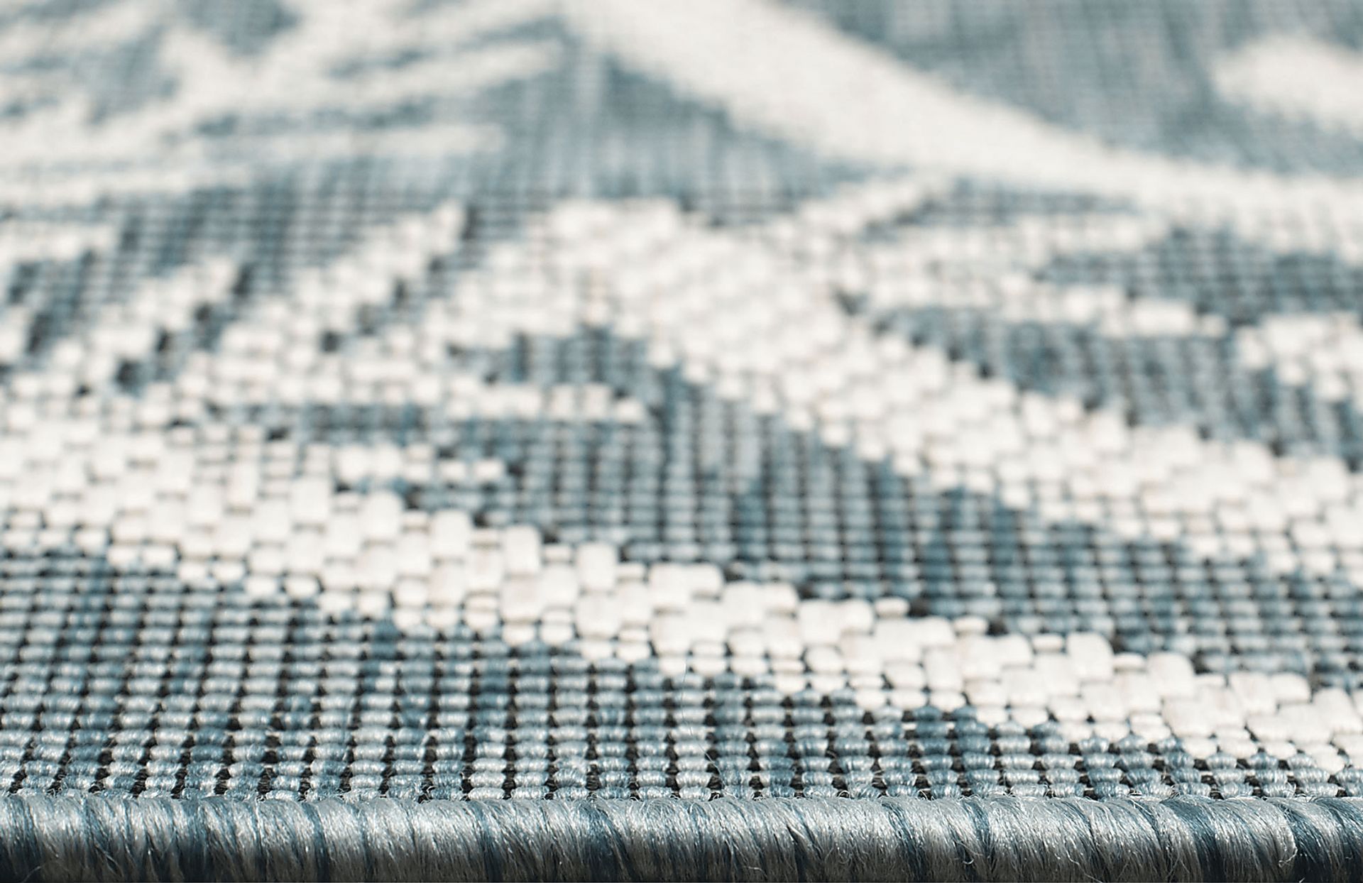 Briza Aqua 6'6 x 9'4 Indoor/Outdoor Rug - Image 7