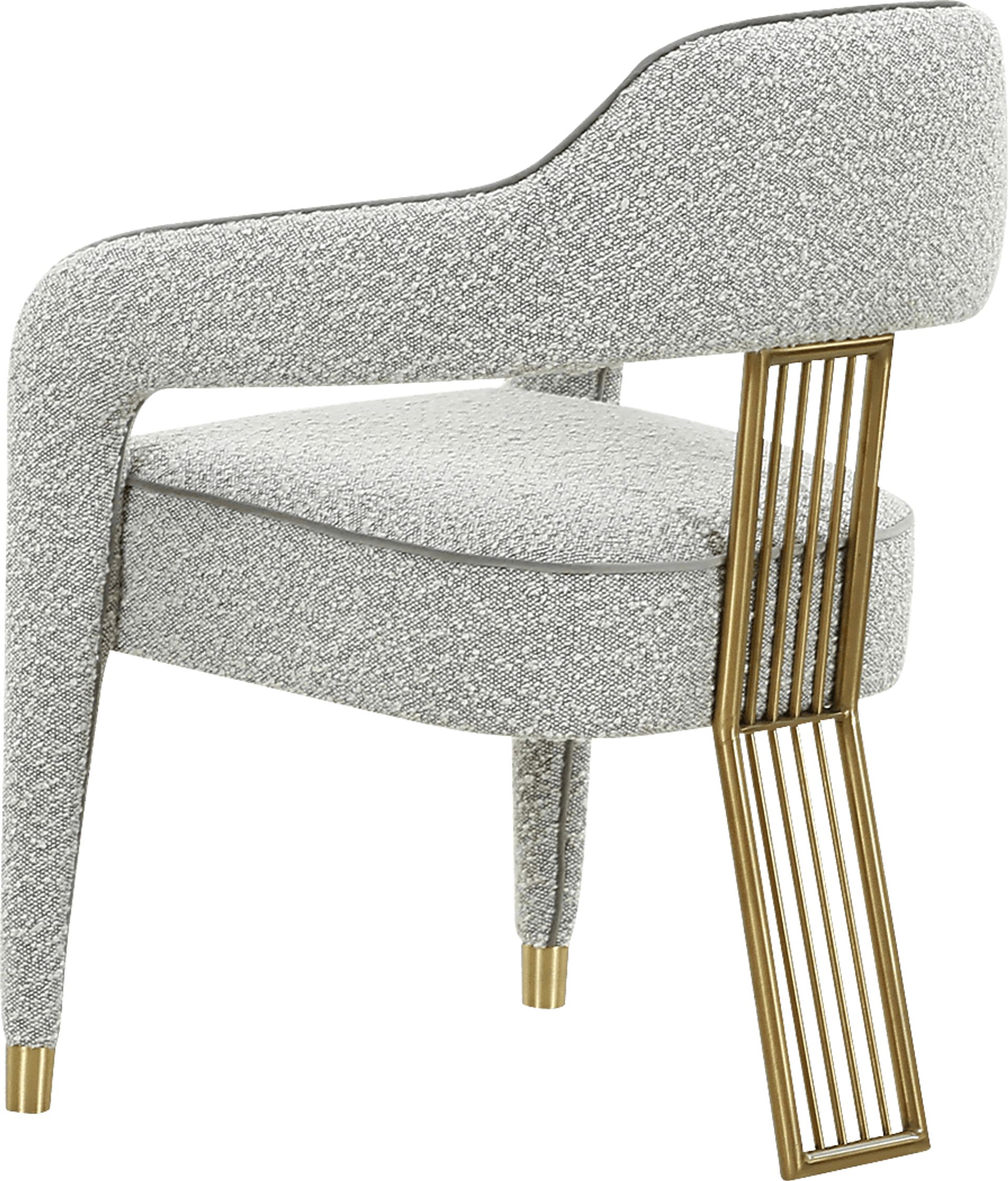 Broadalbin Gray Arm Chair - Image 4