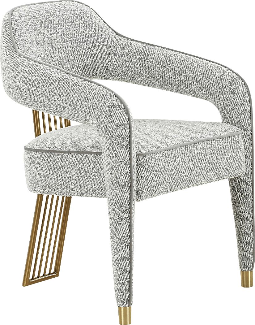 Broadalbin Gray Arm Chair