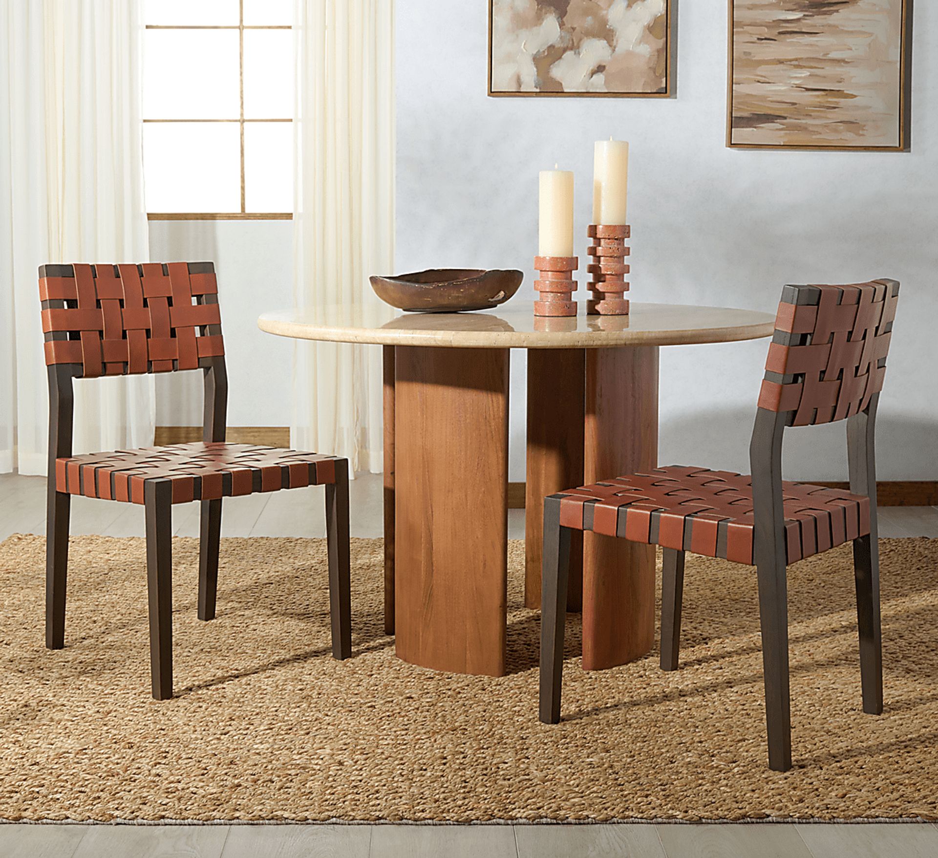 Broader Brown Side Chairs, Set of 2 - Image 3