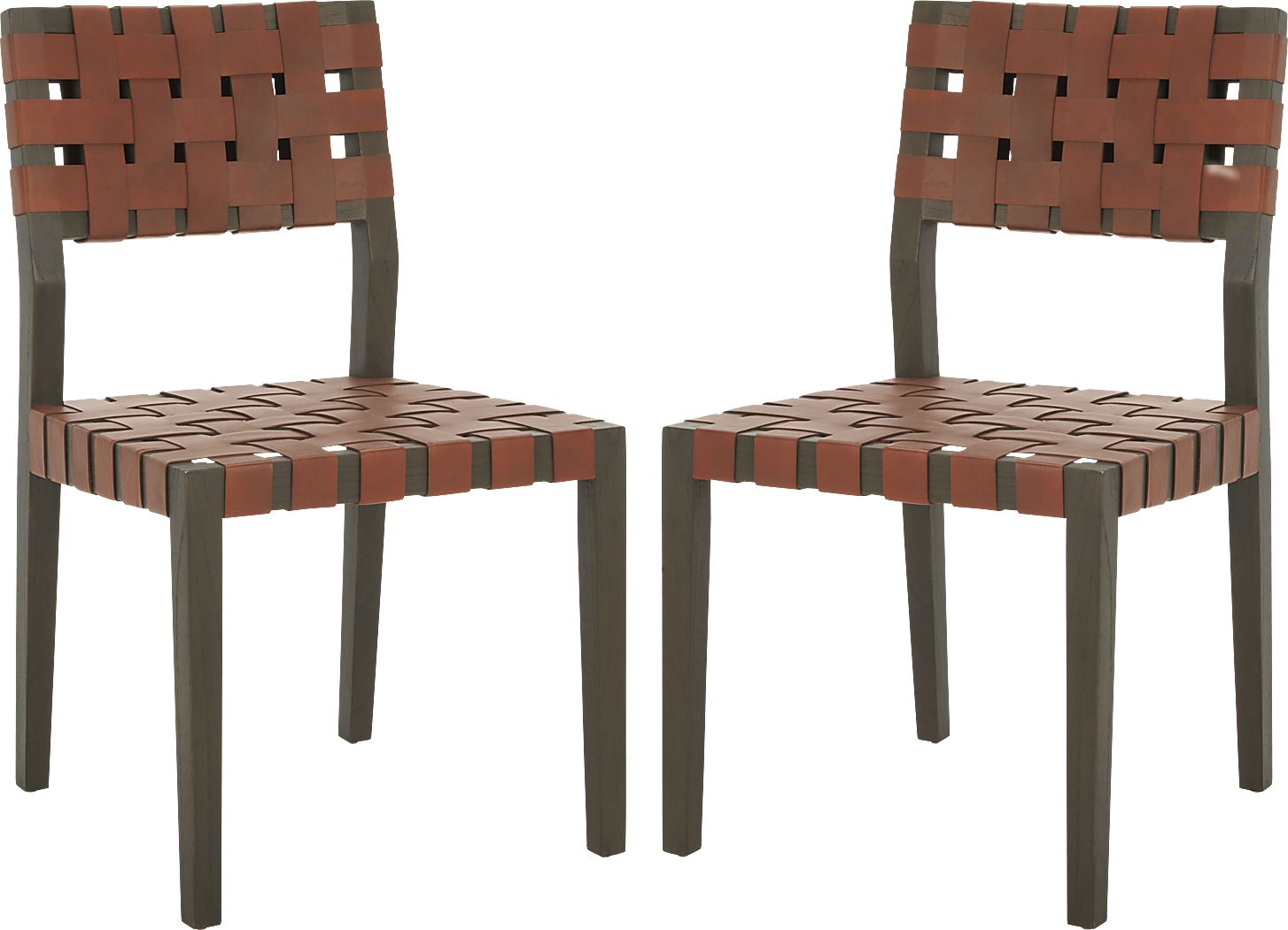 Broader Brown Side Chairs, Set of 2