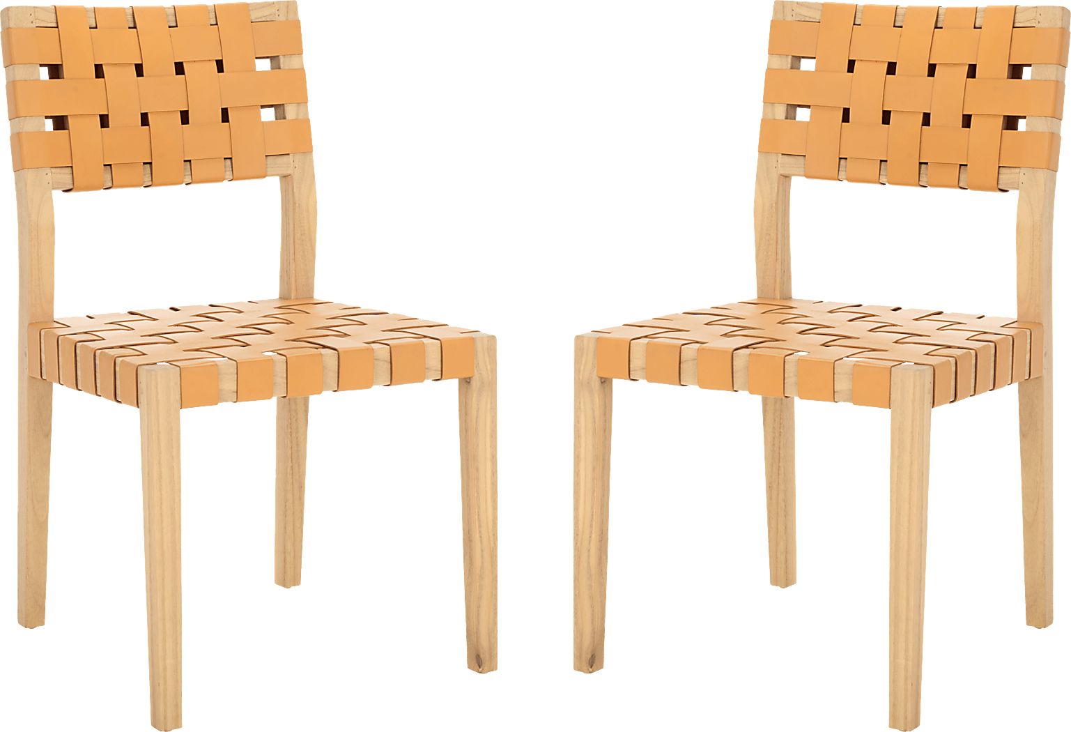 Broader Tan Side Chairs, Set of 2