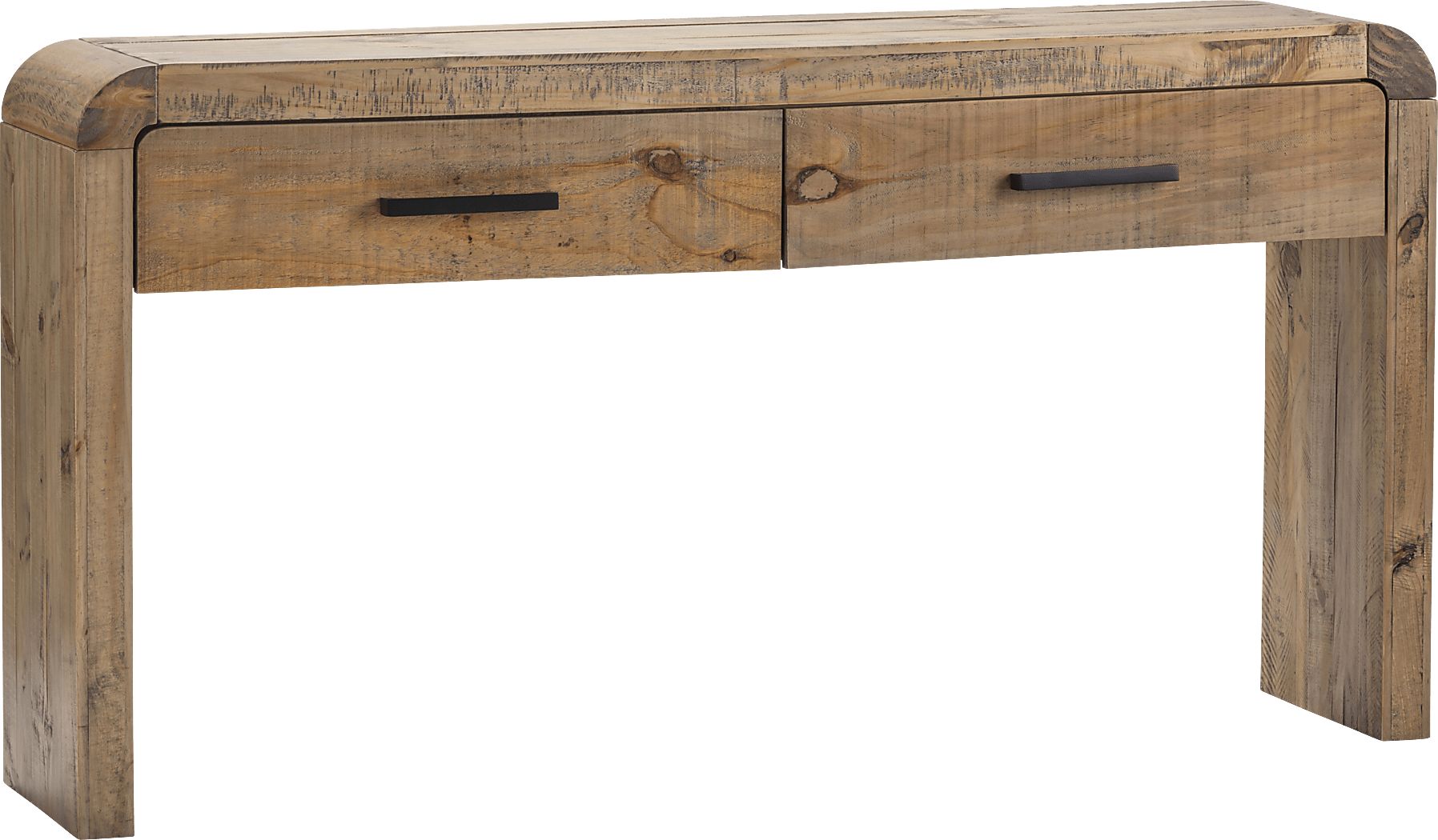 Broadfording Brown Console Table