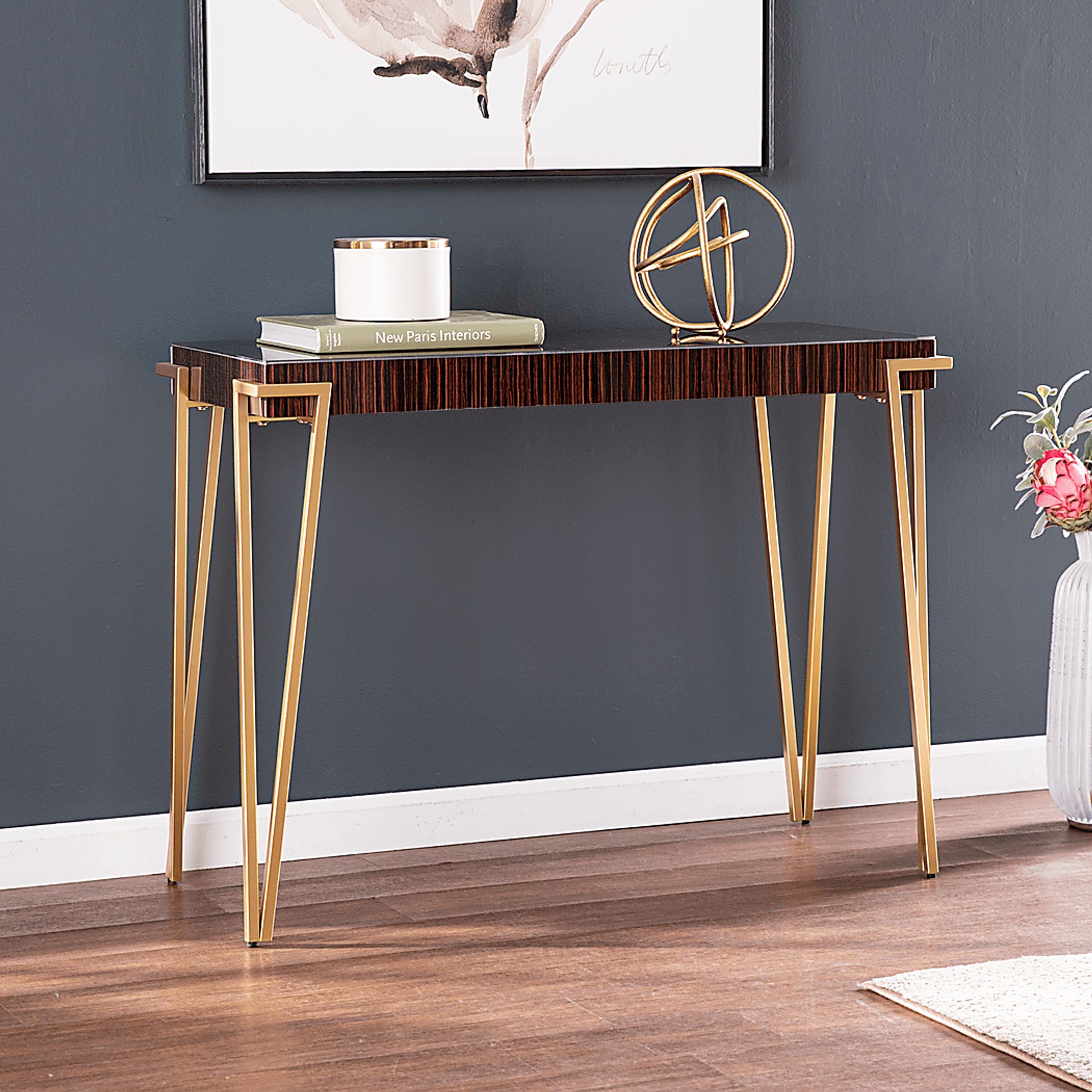Broadingham Brown Sofa Table - Image 4