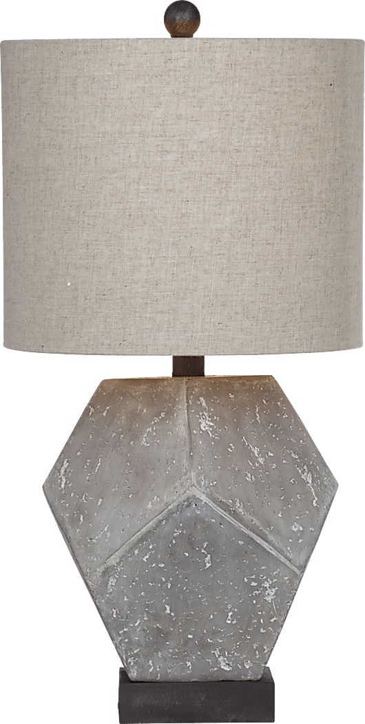 Broadmoor Gray Lamp