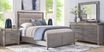 Broadmore Light Gray 3 Pc Queen Upholstered Bed