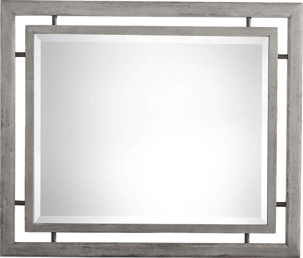 Broadmore Light Gray Mirror