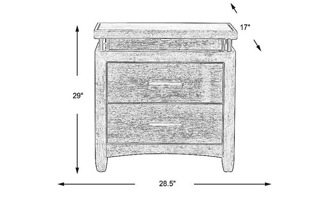 Dimension Image. Please refer to the Dimension Tab on this page for dimension details.