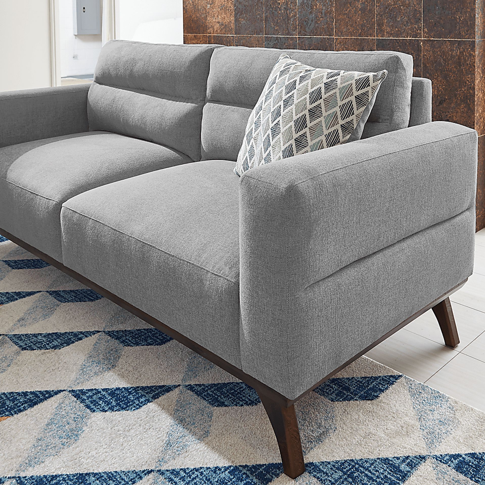 Broadview Park Gray Sofa - Image 2