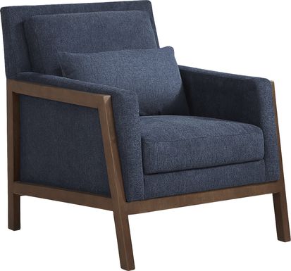 Broadview Park Navy Accent Chair