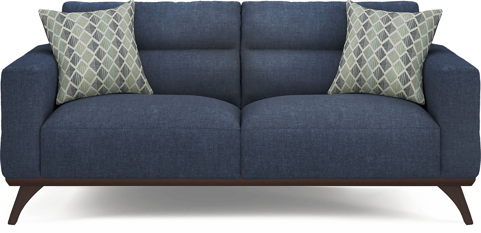 Broadview Park Navy Sofa - Image 1