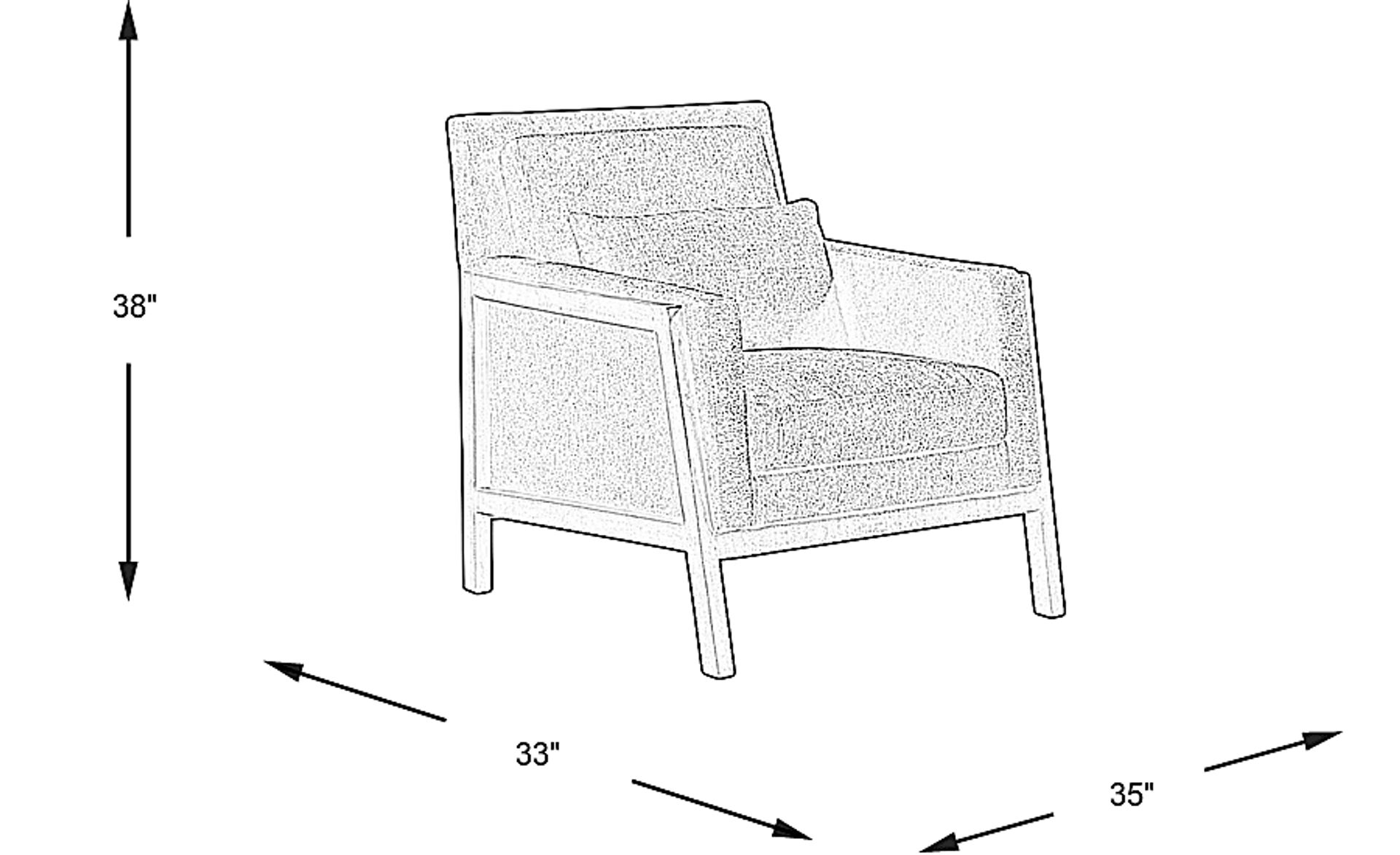 Dimension Image. Please refer to the Dimension Tab on this page for dimension details.
