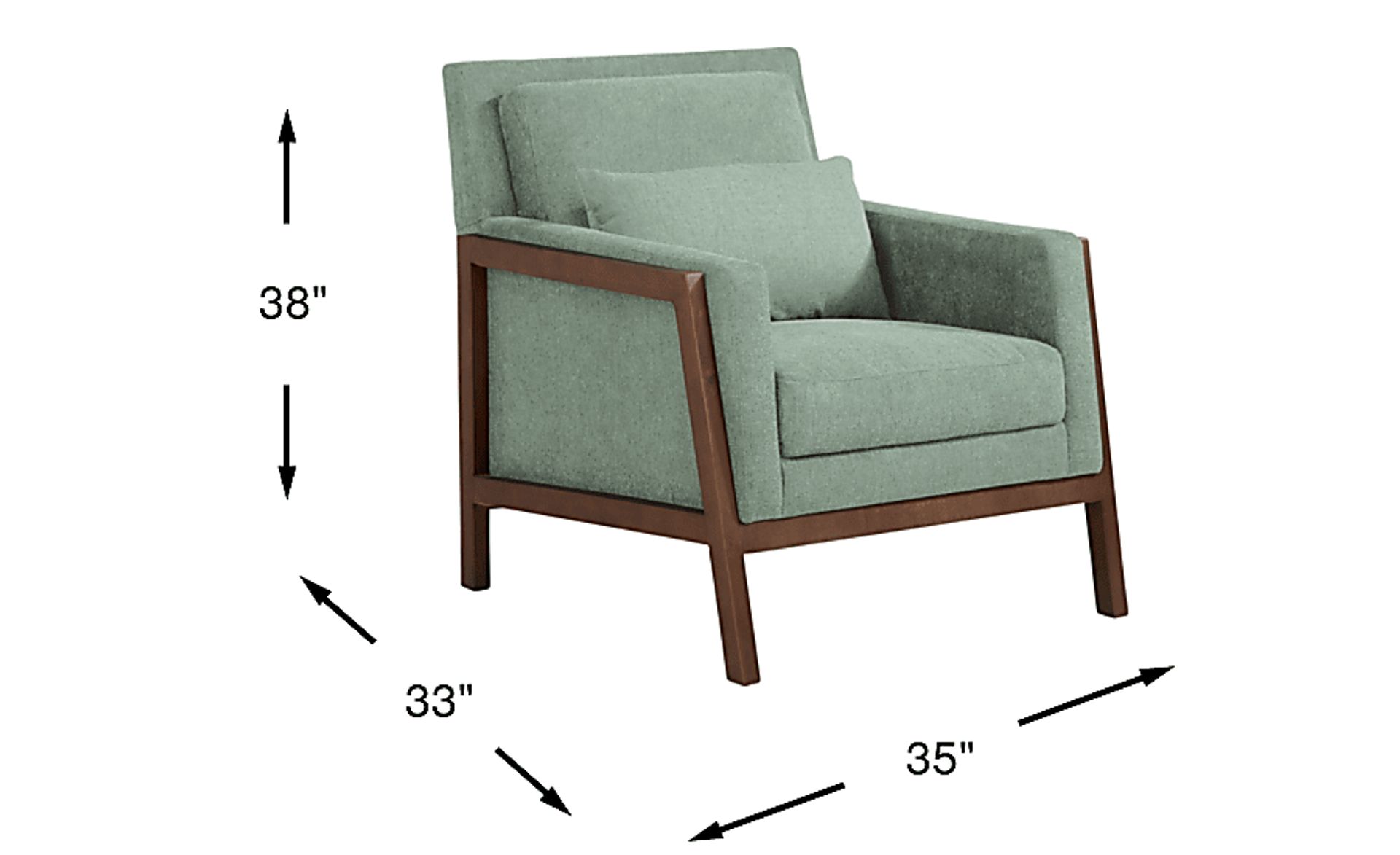 Dimension Image. Please refer to the Dimension Tab on this page for dimension details.