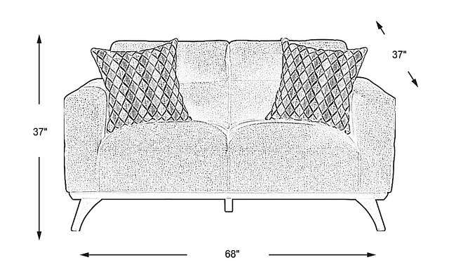 Dimension Image. Please refer to the Dimension Tab on this page for dimension details.