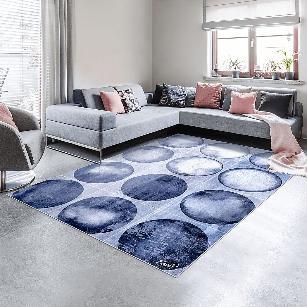 Broadwater Blue Rug - Thumbnail 3