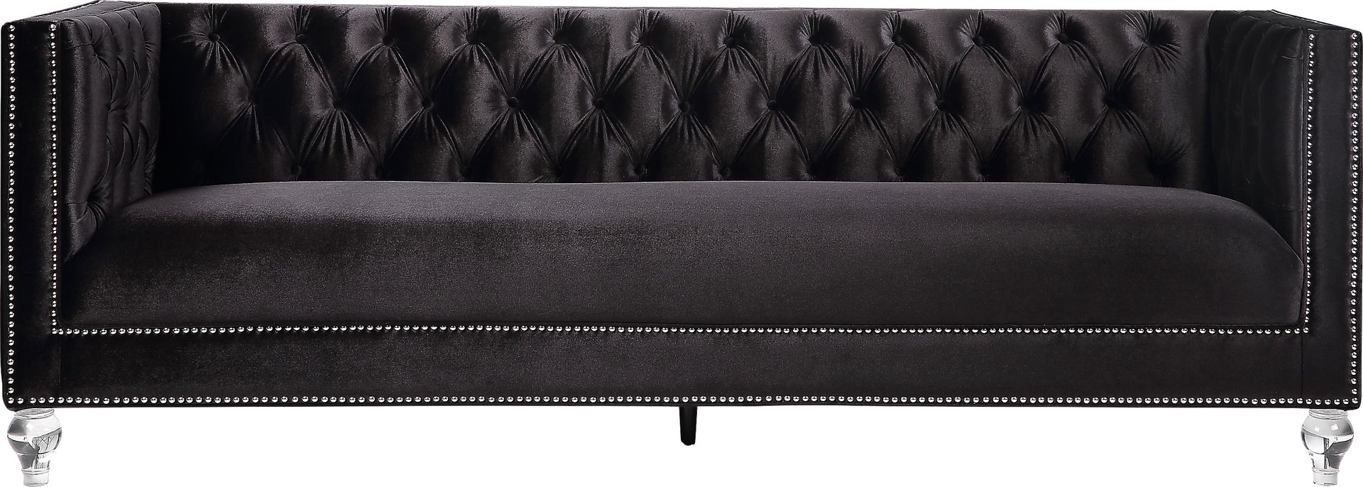 Brocadero Black Sofa - Image 3