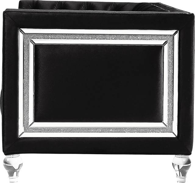 Brocadero Black Sofa - Thumbnail - Image 4