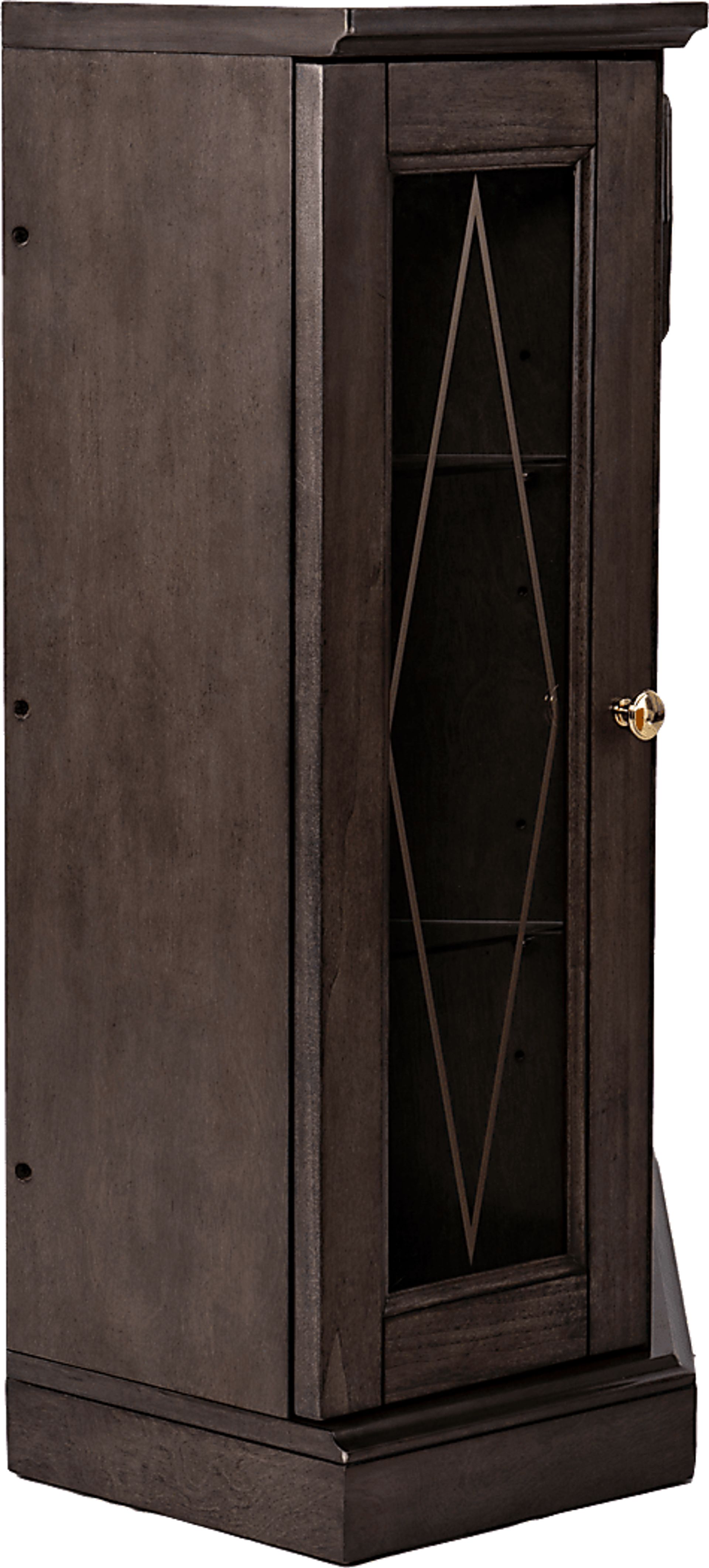 Brockdell II Brown 47 in. Console With Electric Log Fireplace - Image 2