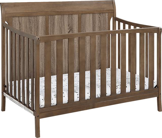 Kids Brockhill Brown Crib - Thumbnail - Image 1