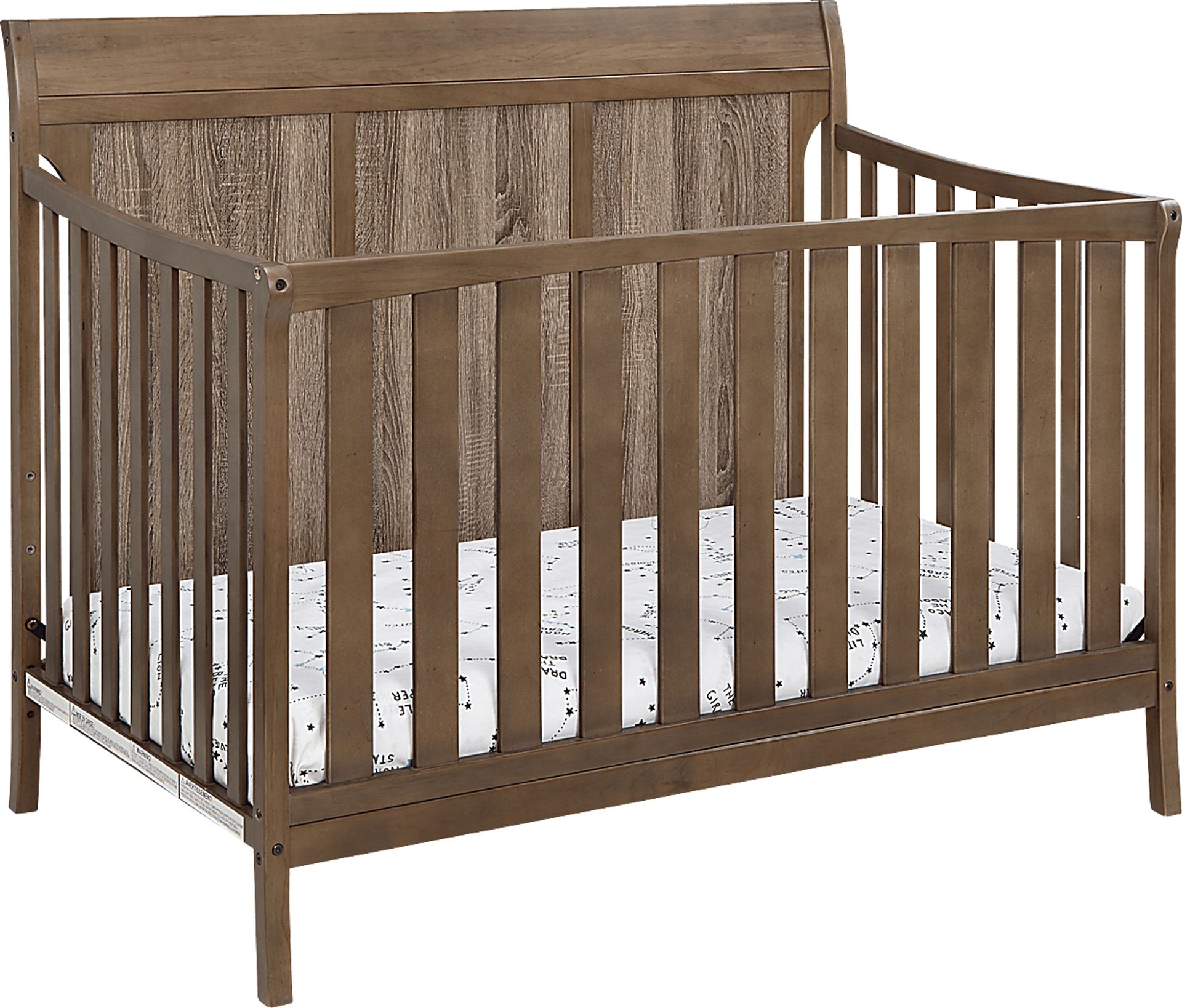 Kids Brockhill Brown Crib - Image 1
