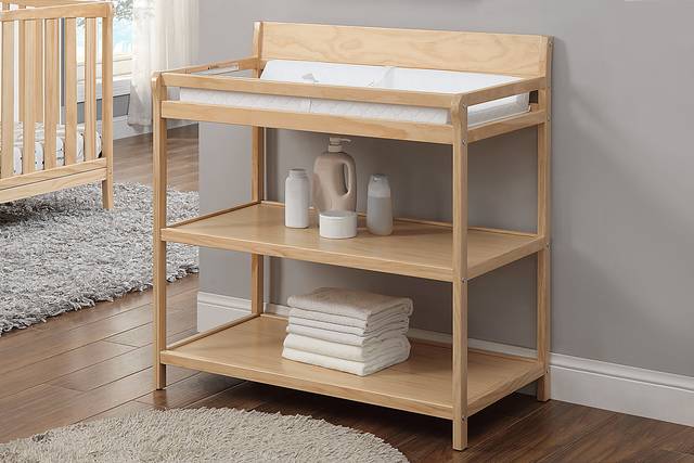 Kids Brockhill Natural Changing Table - Thumbnail - Image 3