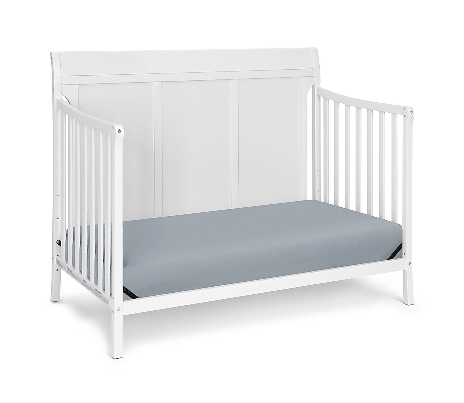Kids Brockhill White Crib - Image 3