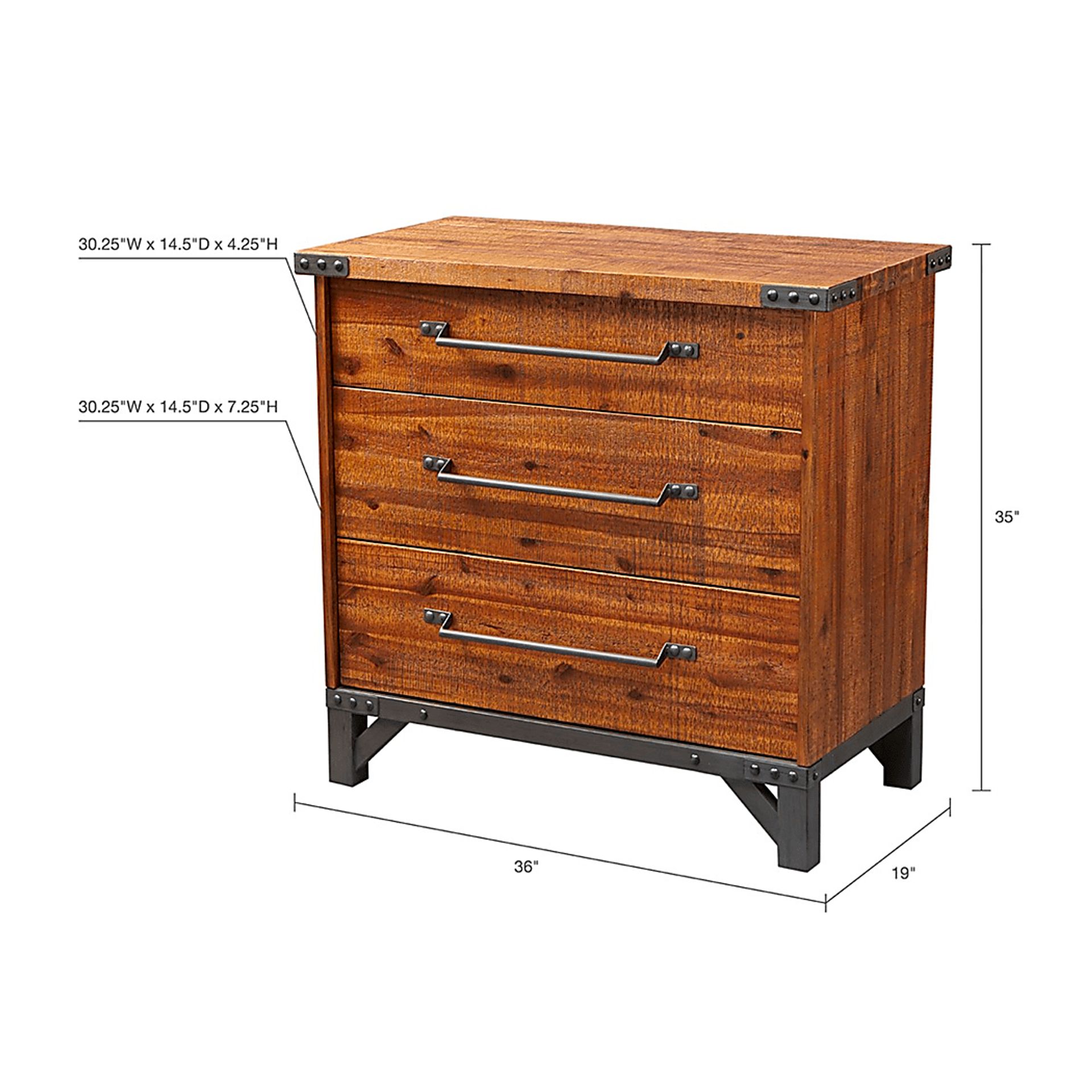 Brockington Amber Dresser - Image 4