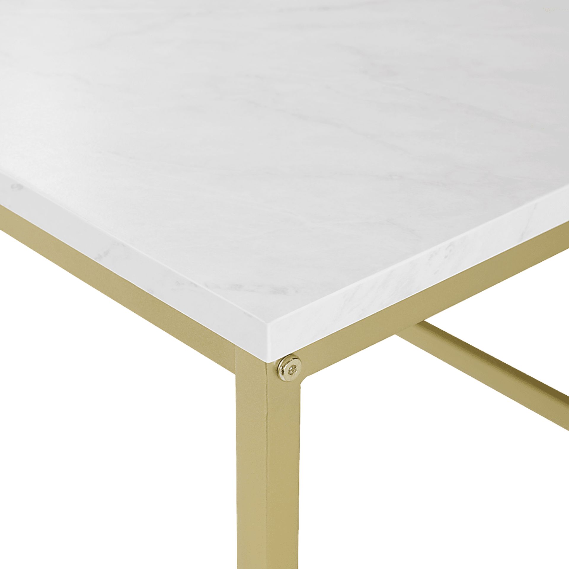 Brockwood White Cocktail Table - Image 5