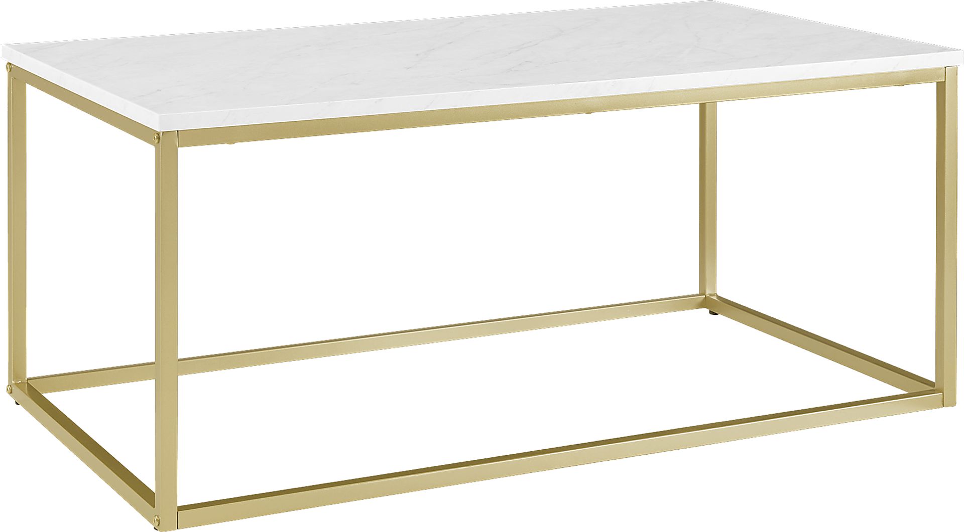 Brockwood White Cocktail Table - Image 1