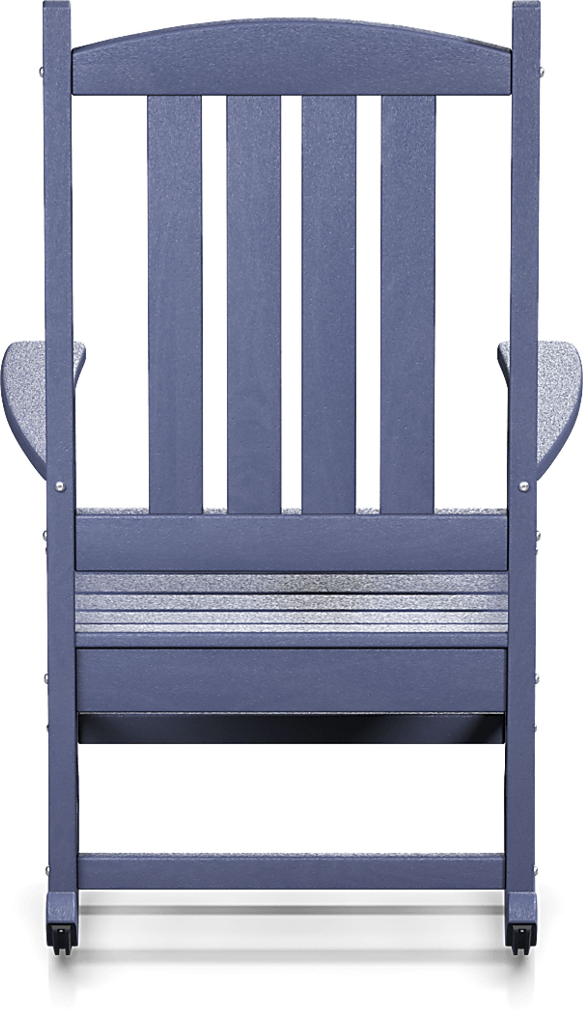 Brocky Navy Outdoor Rocking Chair - Image 4