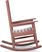 Brocky Red 3 Pc Outdoor Rocking Chair Set with End Table