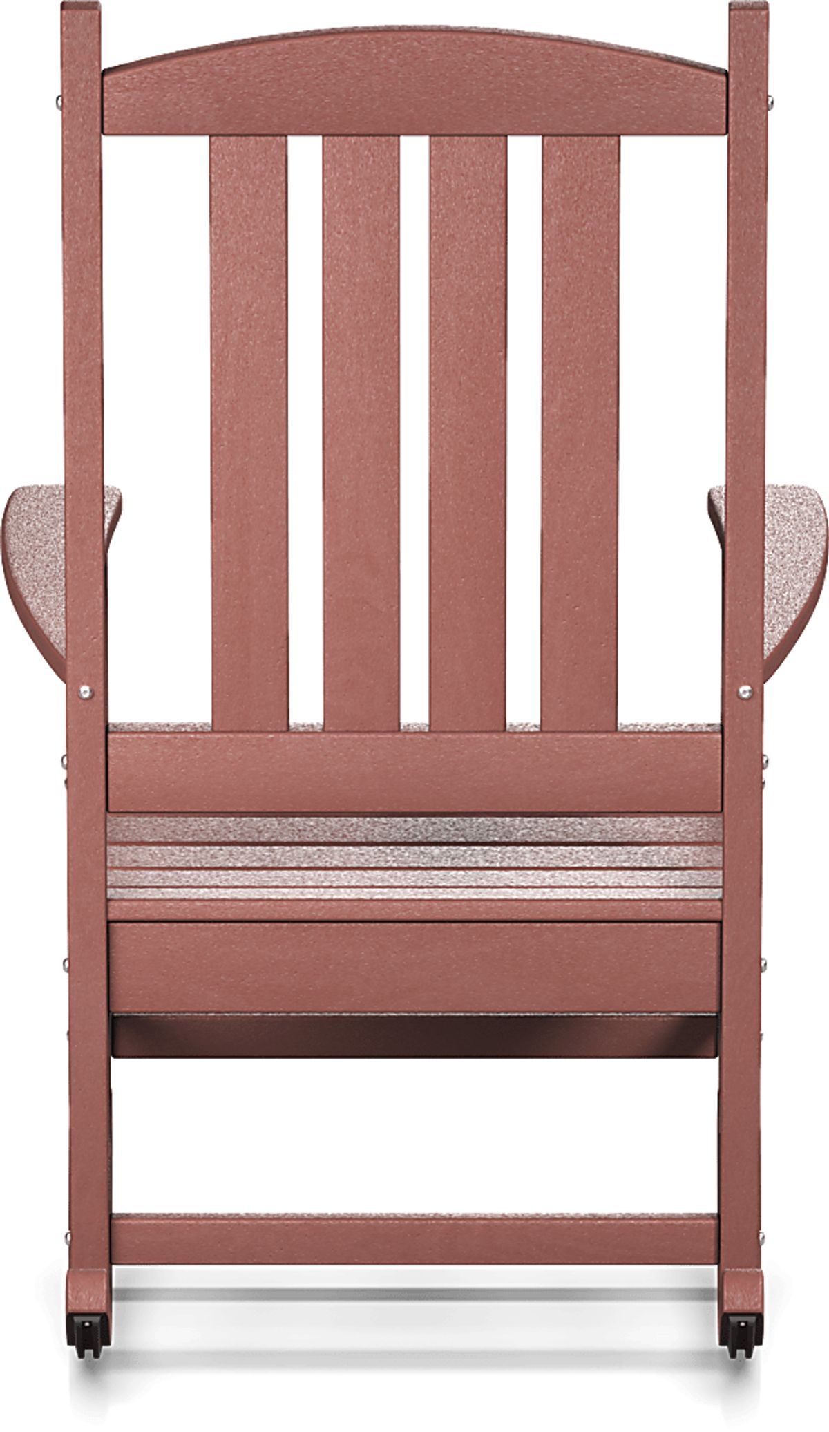 Brocky Red Colors Synthetic Fabric Outdoor Rocking Rocker | Rooms to Go