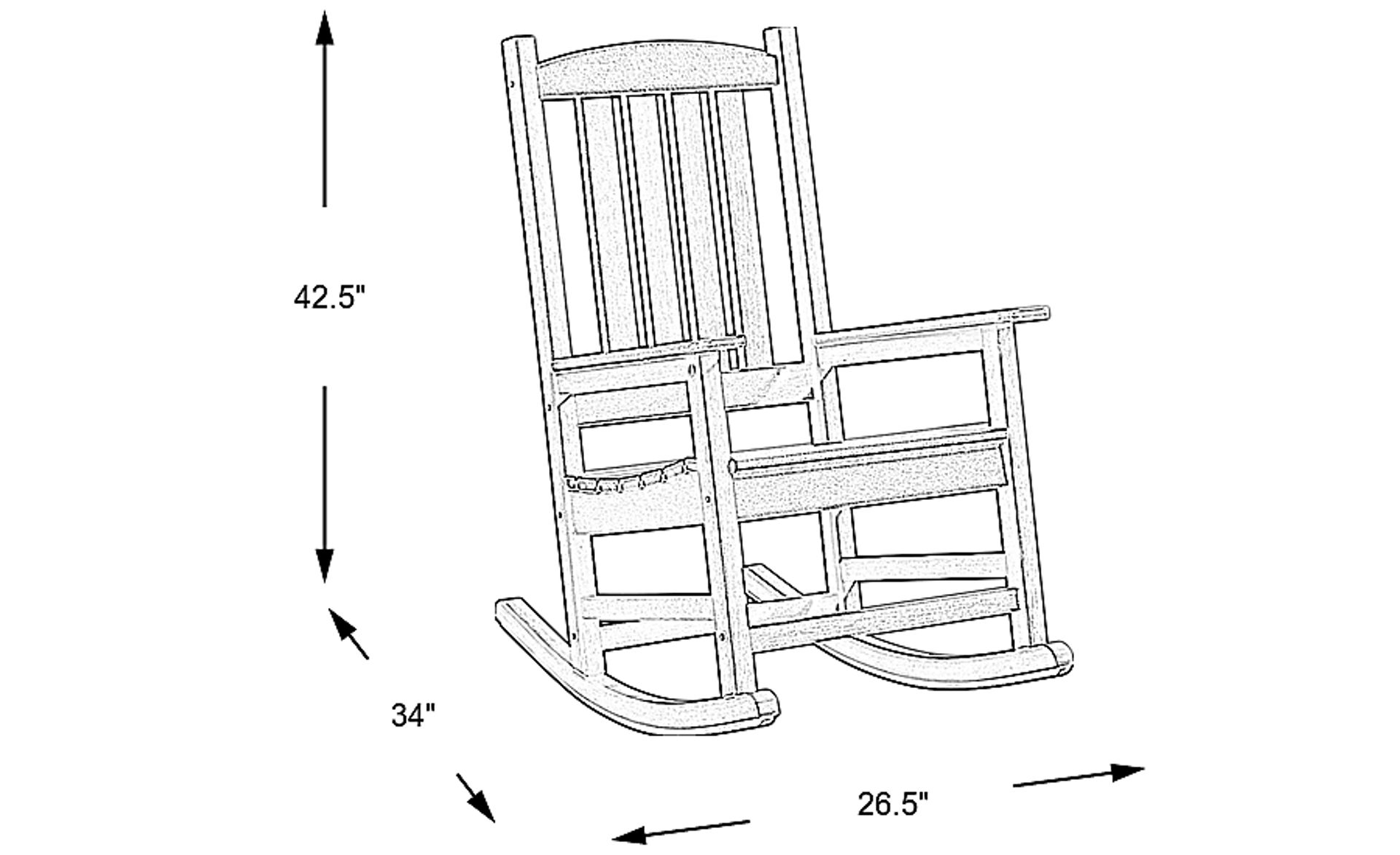 Dimension Image. Please refer to the Dimension Tab on this page for dimension details.