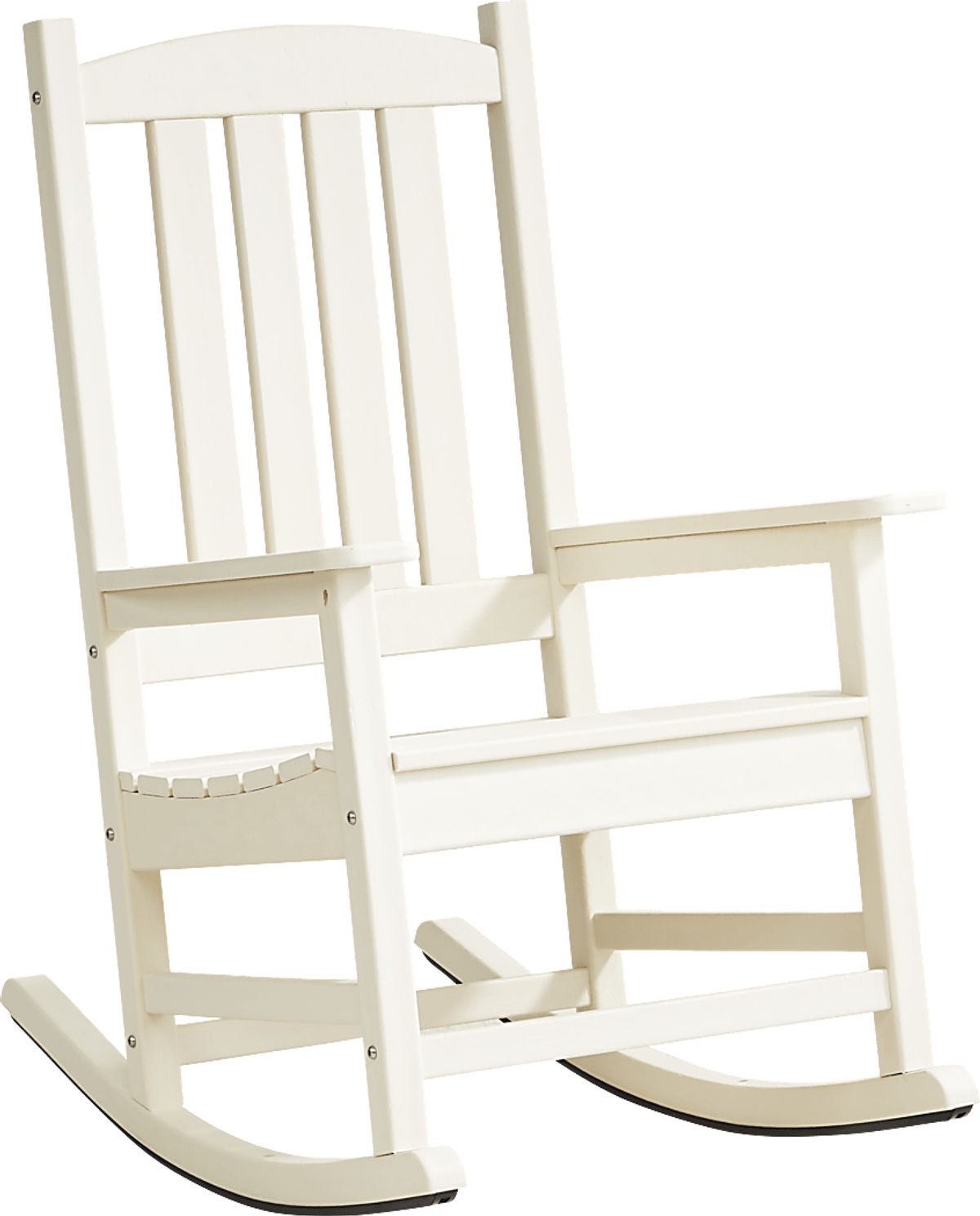 Brocky White Colors,White Synthetic Fabric Outdoor Rocking Chair ...