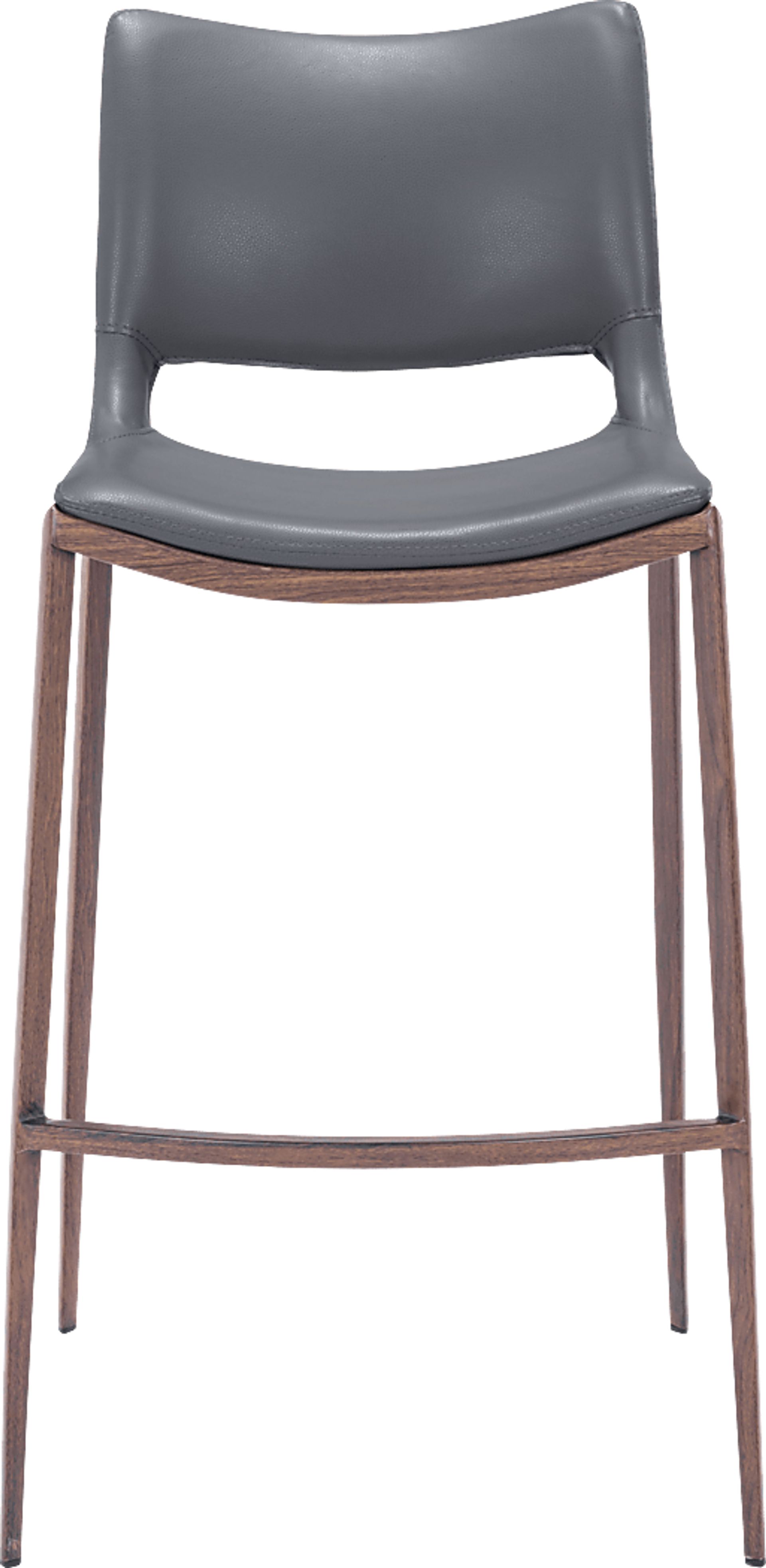 Brocton Gray Bar Height Stool, Set of 2 - Image 5