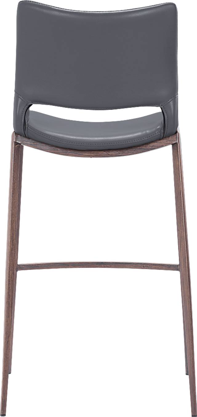 Brocton Gray Bar Height Stool, Set of 2 - Thumbnail - Image 6